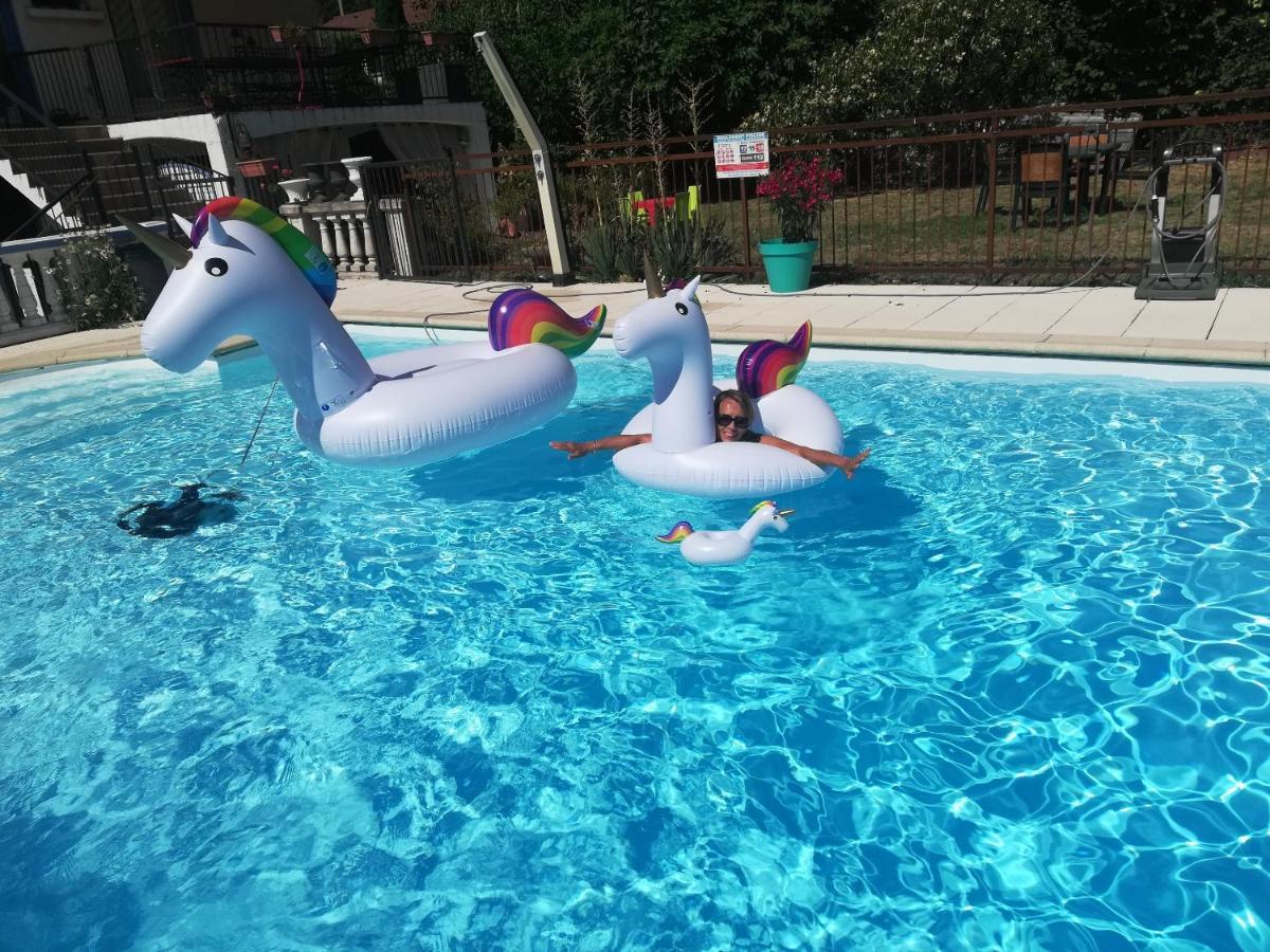 Appartement Lumineux A Voreppe Avec Piscine Екстер'єр фото