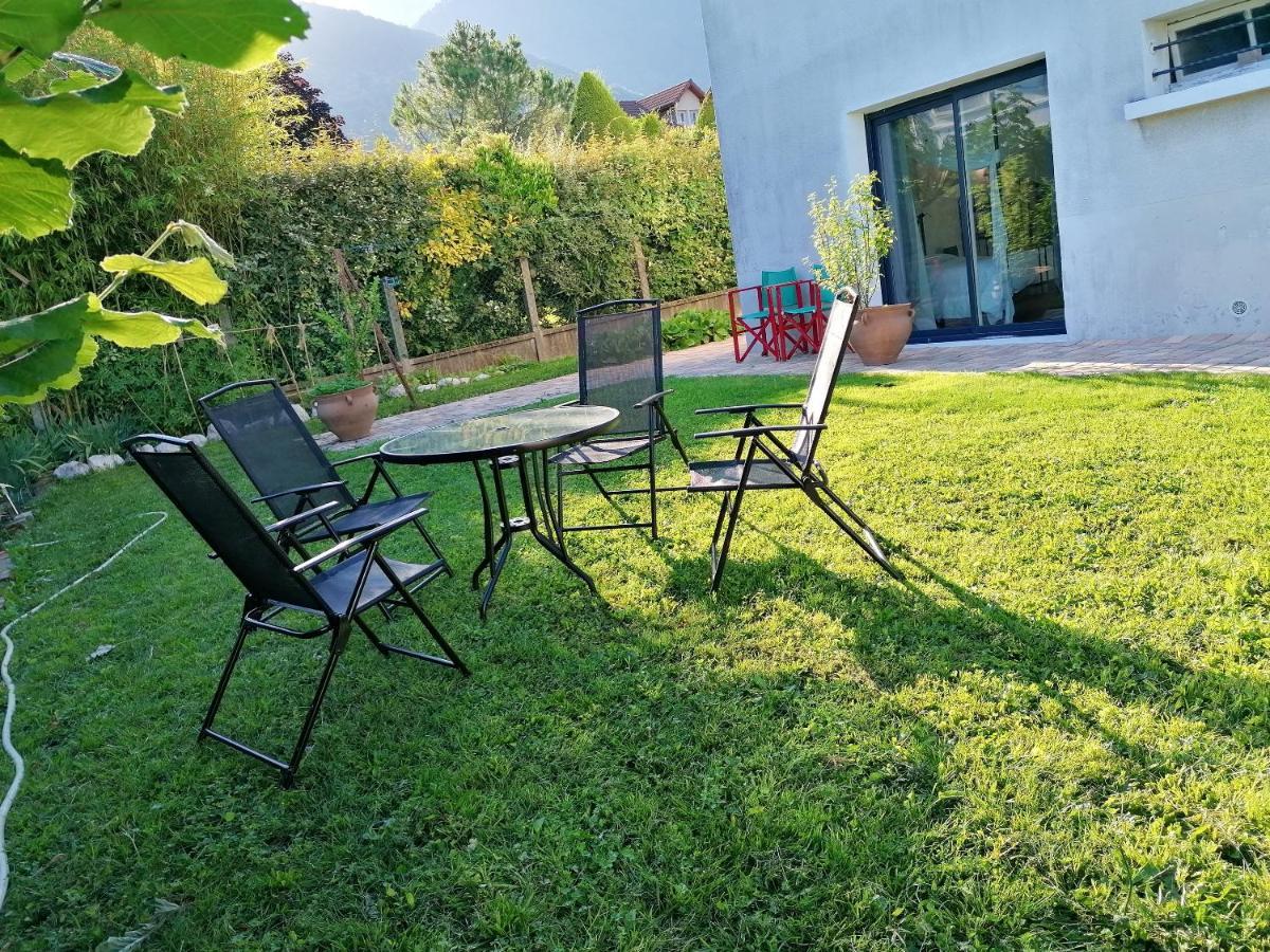 Appartement Lumineux A Voreppe Avec Piscine Екстер'єр фото