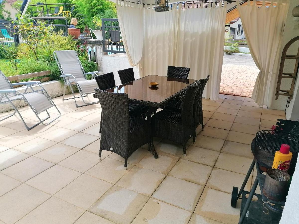 Appartement Lumineux A Voreppe Avec Piscine Екстер'єр фото